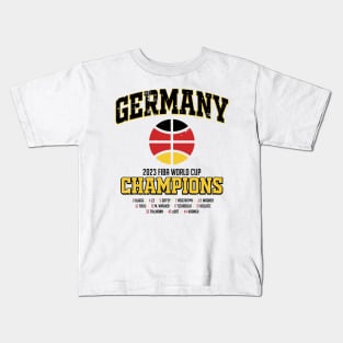 Germany Fiba World Cup Champions Light Kids T-Shirt